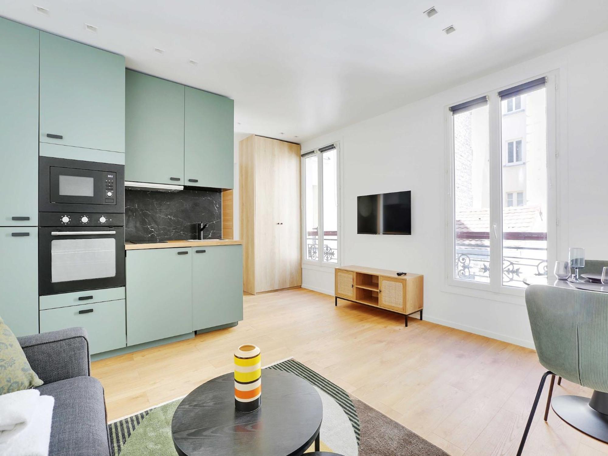 Charming For 2p - Parc Monceau Appartement Parijs